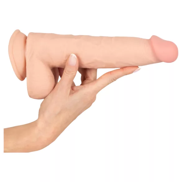 Natute Skin - dildo realístico com pele - 25cm - cor natural