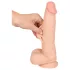 Natute Skin - dildo realístico com pele - 25cm - cor natural