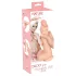 Natute Skin - dildo realístico com pele - 25cm - cor natural