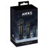 Kit de Treinamento Anal - Conjunto 3 Plugues Pretos