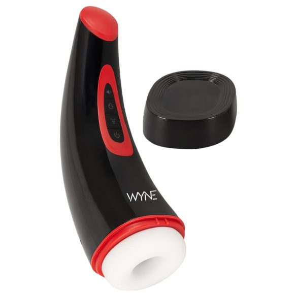 WYNE 03 - Masturbador vibratório e sucção recarregável (preto)