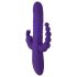 SMILE Triple - vibrador roxo recarregável com tripla ação rotativa e pulsante