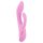 Vibrador Nodding Smile com Estimulador - Rosa