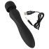 XOUXOU - vibrador massajador elétrico recarregável (preto)