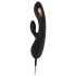 XOUXOU - vibrador eletro recarregável com braço clitoriano (preto)