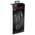 XOUXOU - vibrador eletro recarregável com braço clitoriano (preto)