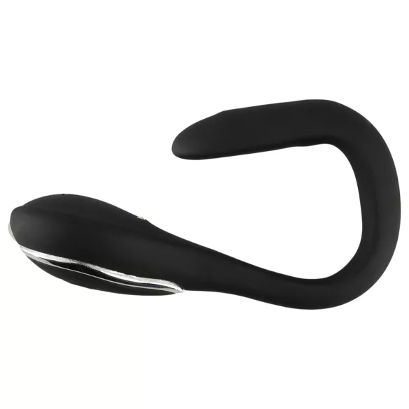 Plug Peniano Dilatador - dilatador vibratório recarregável (1 cm, preto)