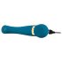Hot 'n Cold - vibrador ponto G recarregável (turquesa)