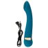 Hot 'n Cold - vibrador ponto G recarregável (turquesa)