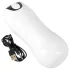 STROKER - masturbador recarregável com sucção e vibração (branco)