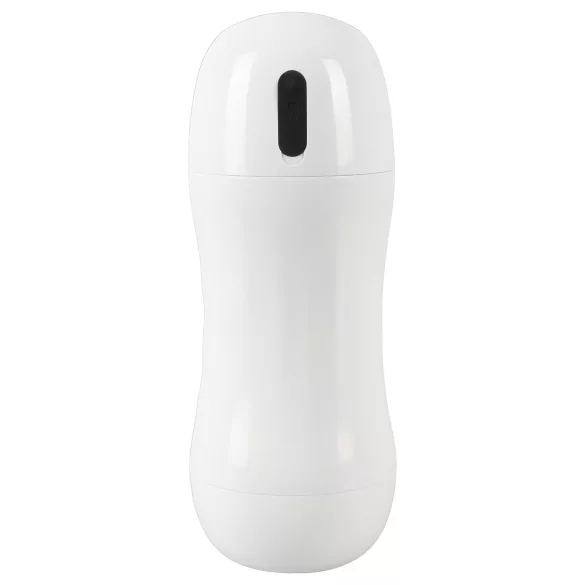 STROKER - masturbador recarregável com sucção e vibração (branco)