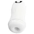 STROKER - masturbador recarregável com sucção e vibração (branco)