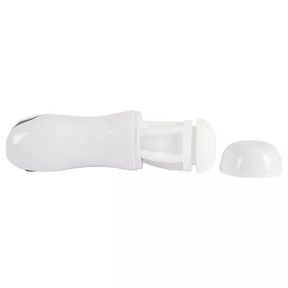 STROKER - masturbador recarregável com sucção e vibração (branco)