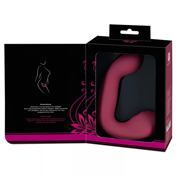 Javida Thumping - Vibrador pulsante G-ponto e clitóris (vermelho)