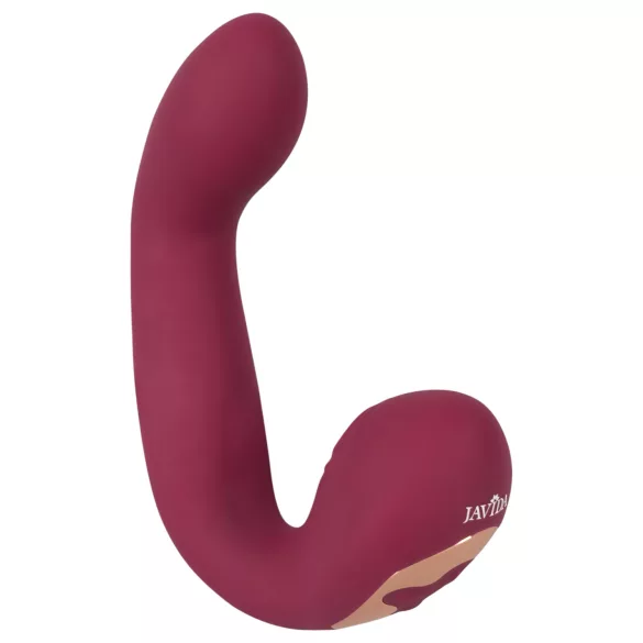 Javida Thumping - Vibrador pulsante G-ponto e clitóris (vermelho)
