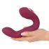 Javida Thumping - Vibrador pulsante G-ponto e clitóris (vermelho)