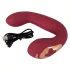 Javida Thumping - Vibrador pulsante G-ponto e clitóris (vermelho)