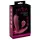 Javida RC - vibrador clitóris controle remoto 3 modos silicone vermelho