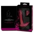 Javida RC - vibrador clitóris controle remoto 3 modos silicone vermelho