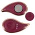 Javida RC - Vibrador de Clitóris com Controle Remoto, 3 Funções (Vermelho)