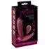 Javida RC - Vibrador de Clitóris com Controle Remoto, 3 Funções (Vermelho)