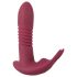 Javida RC - Vibrador de Clitóris com Controle Remoto, 3 Funções (Vermelho)