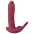 Javida RC - vibrador clitóris controle remoto 3 modos silicone vermelho