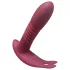 Javida RC - vibrador clitóris controle remoto 3 modos silicone vermelho