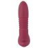 Javida RC - Vibrador de Clitóris com Controle Remoto, 3 Funções (Vermelho)