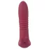Javida RC - vibrador clitóris controle remoto 3 modos silicone vermelho