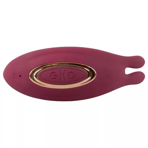 Javida RC - vibrador clitóris controle remoto 3 modos silicone vermelho