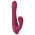 Javida - Vibrador vermelho com controle e rotação para prazer intenso