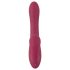 Javida - Vibrador vermelho com controle e rotação para prazer intenso