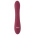Javida - Vibrador vermelho com controle e rotação para prazer intenso