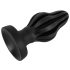 Plug Anal Macio e Texturizado - 5 cm (Preto)