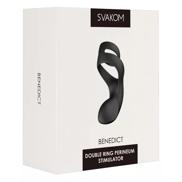 Svakom Benedict - anel peniano vibratório estimulador de períneo