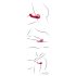 Vibrador Strapless com Controle Remoto You2Toys - Vermelho
