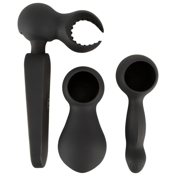 Couples Choice - Vibrador massageador aquecido a bateria (preto)