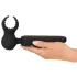 Couples Choice - vibrador massajador recarregável com aquecimento - preto