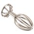 ANOS Metal (2,8 cm) - plug anal de aço gaiola (prata)