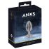 Plug anal metálico ANOS (3,8cm) - prata elegante