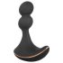 ANOS - Vibrador anal rotativo duplo motor (preto)