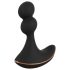 ANOS - Vibrador anal rotativo duplo motor (preto)