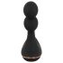 ANOS - Vibrador anal rotativo duplo motor (preto)