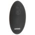 ANOS - Vibrador anal rotativo duplo motor (preto)