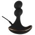 ANOS - Vibrador anal rotativo duplo motor (preto)