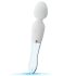Vibrador LED Liaison Wand - silicone e vidro (transparente)