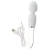 Vibrador LED Liaison Wand - silicone e vidro (transparente)