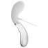 Liaison Curve - Vibrador LED recarregável (transparente-branco)