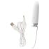 Vibrador Liaison LED - recarregável, transparente e branco
